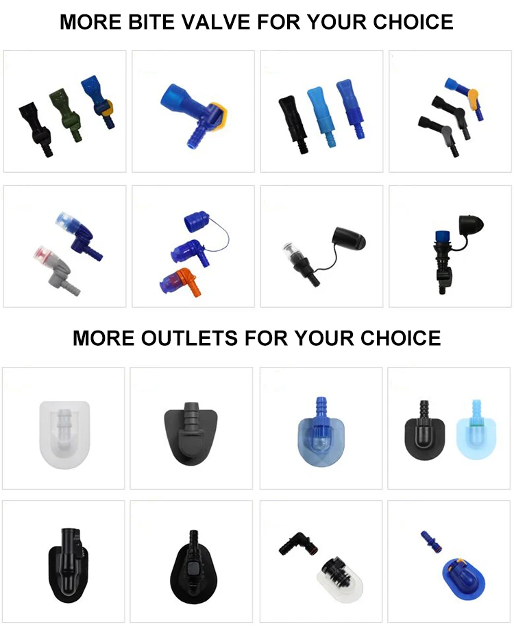 2L Portable Water Bladder Bag Bike Bicycle Cycling Camel Hydration Bladder Backpacks Camping Hiking Sports Water Bag