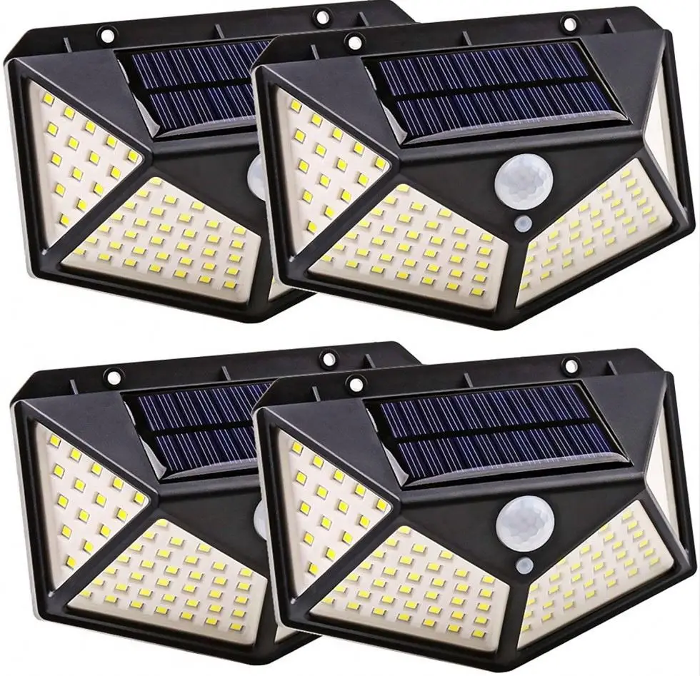 Popular Beam Angle Outdoor Solar Sensor Garden Light Led Outdoor Waterproof Wall Light