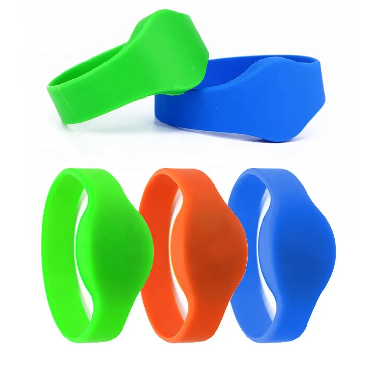 Фабрика на заказ Фестиваль Nfc браслет Rfid силиконовый регулируемый Водонепроницаемый Пассивный