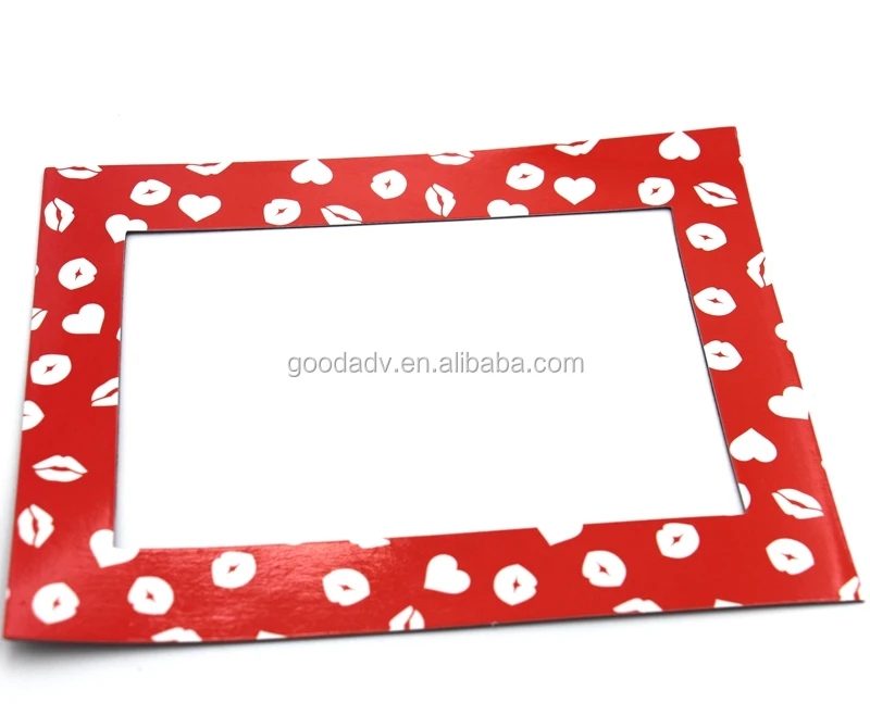 OEM Custom magnetic refrigerator photo frame mini photo frame with magnet