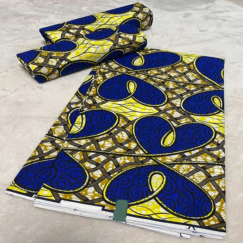 2021 Hot Sale New Africain Fabric Ankara African Wax Prints Fabric For Garment Textile