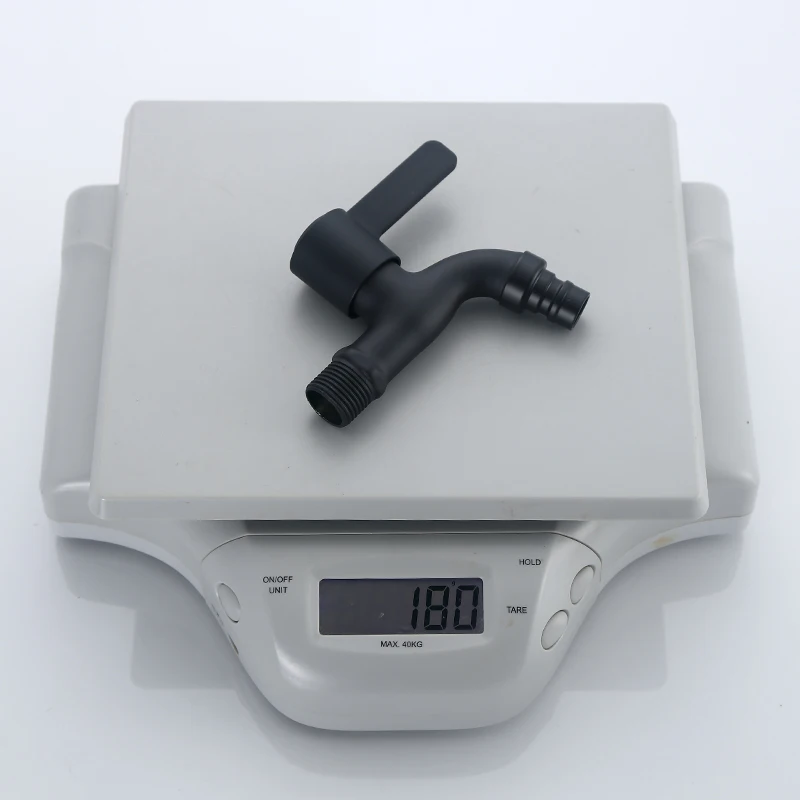 Classic Best-Selling Black Stainless Steel 304 Body Water Tap Brass Cartridge With Iron Spindle