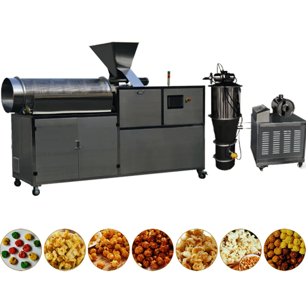 Hot Air popcorn maker automatic commercial popcorn machine production line