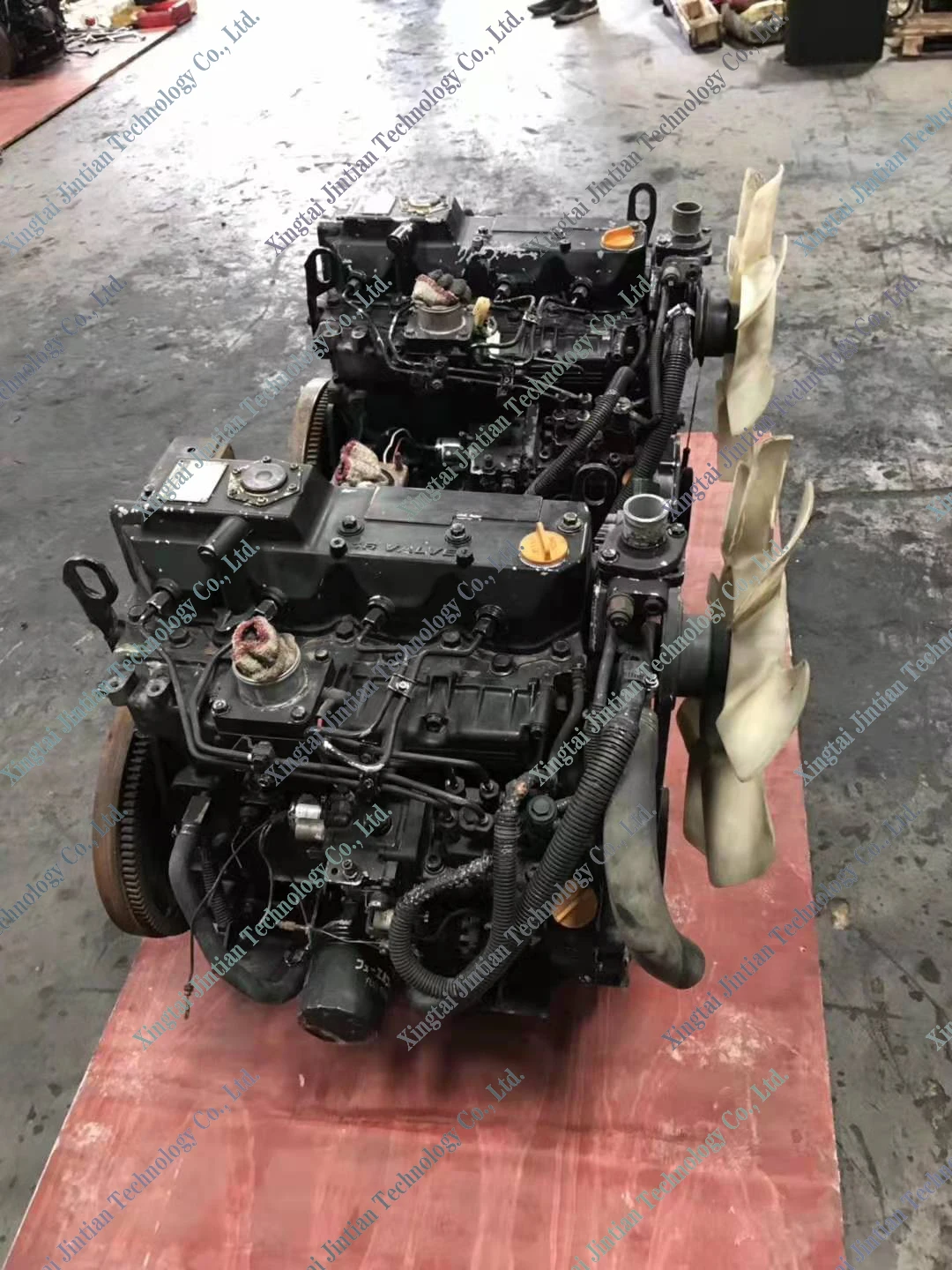 Оригинальный японский 4TNV98 4TNV98T дизельного двигателя в сборе для R80-7 экскаватор