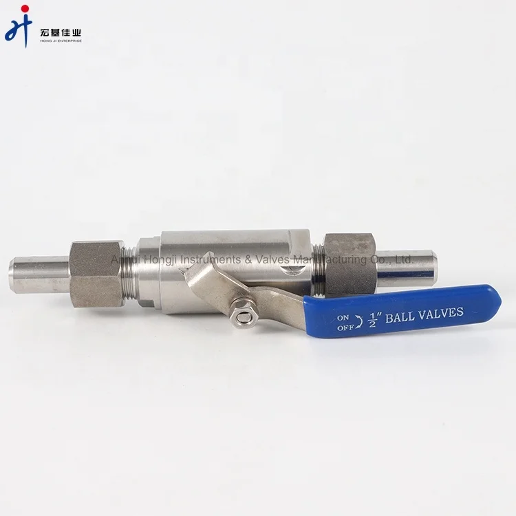 Valve Wholesale Male NPT Thread Stainless Steel Ball Valve With High Pressure
