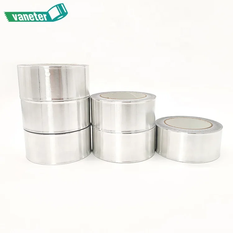 Heavy Duty Aluminum Foil Duct Tape, Metal Shielding Protection Adhesive Sealing Duct Tape for Metal Pipes, Air Vents