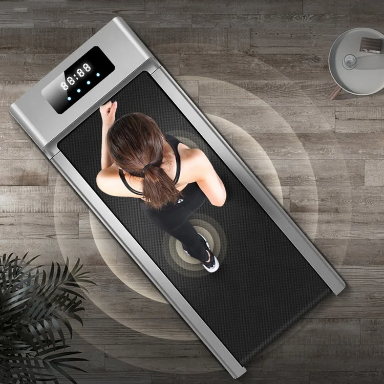 Wellshow Sport Under Desk Electric Treadmill Motorized Exercise Machine with Remote Control and LED Display