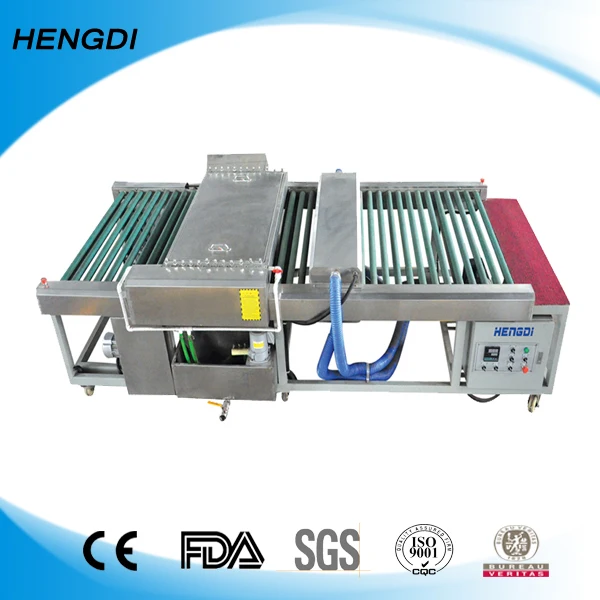 Good price industrial glass washing equipment /automatic horizontal flat glass washing equipment
