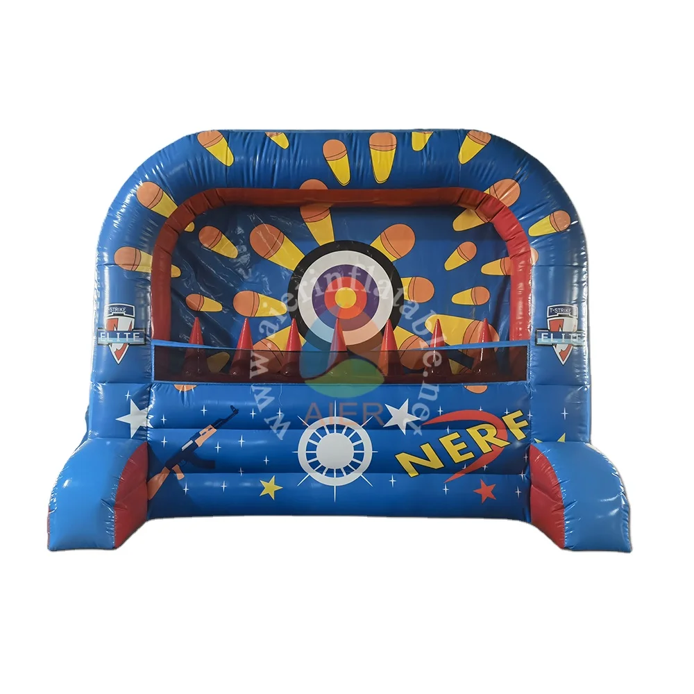 4x1 Archery Sports Game Amusement Park Park Inflatable Sports Game Carnival Game Party for sale