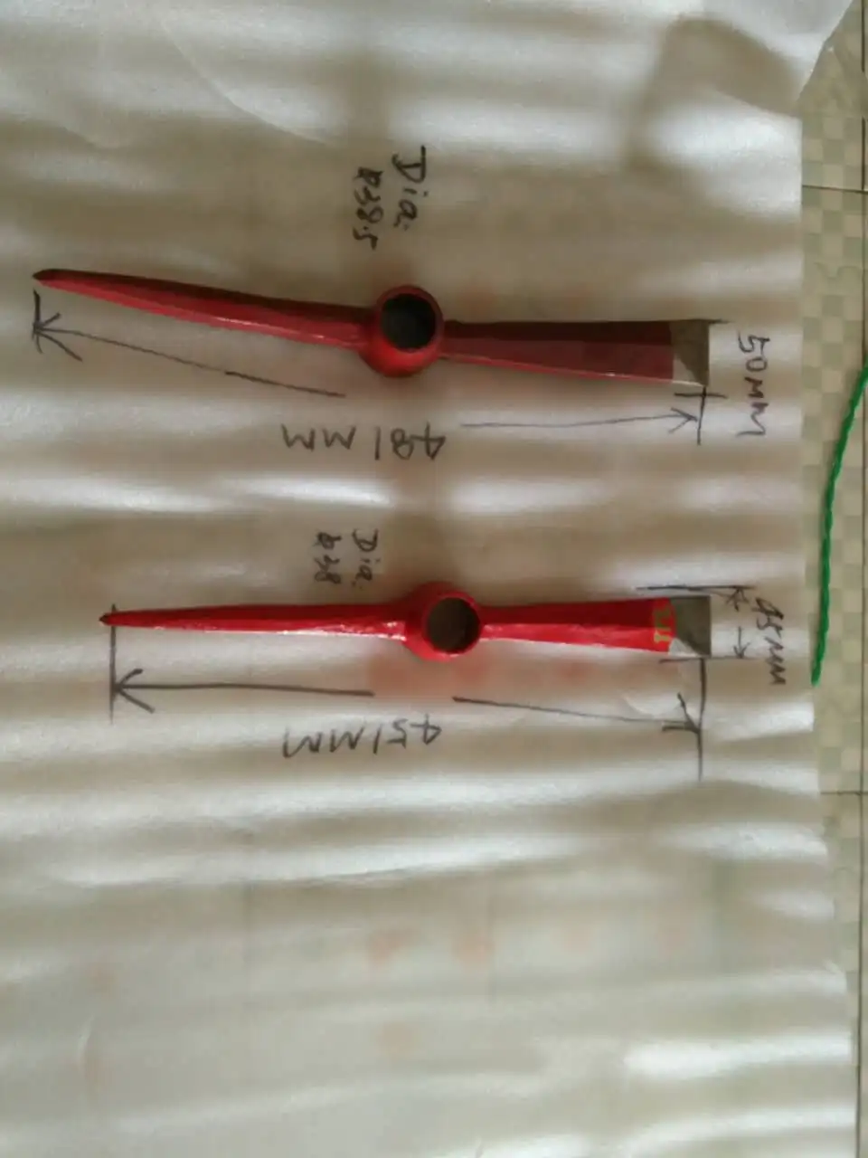 Hot Selling Household Small Hoe Pick Agricultural Tools Mattock Pickaxe