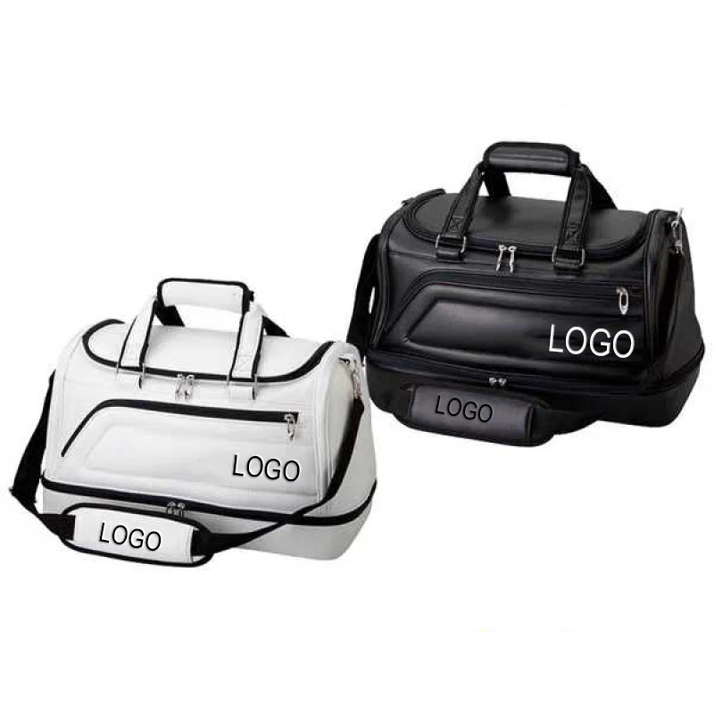 Cheap Promotional Sport Polyester PU Canvas Soccer Basketball Golf Gym Outdoor With Zipper Closure Shoe Bag