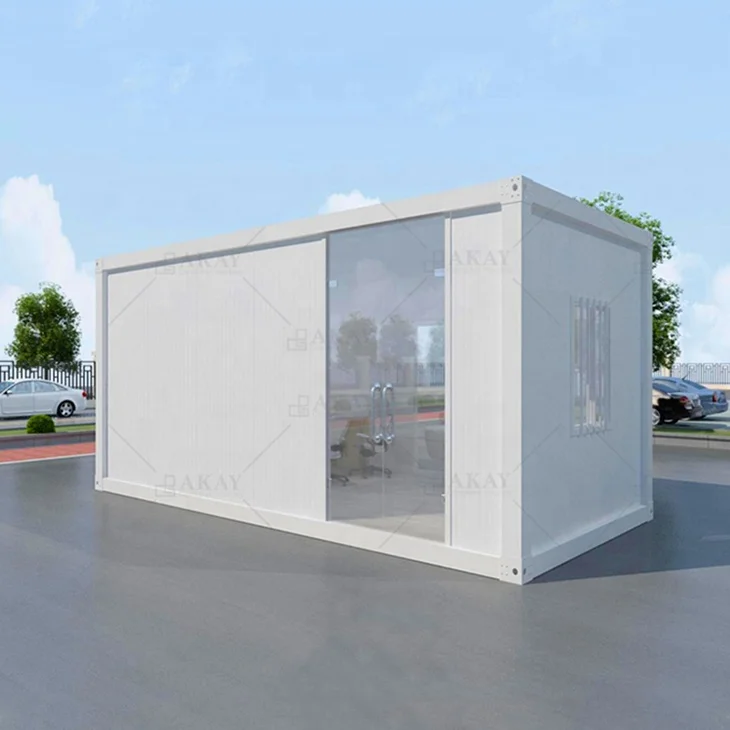 20-футовый плоский контейнер домашний Съемный с унитазом