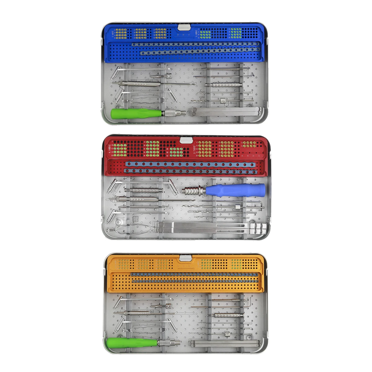 2.4mm 3.2mm 4.0mm ALPS Animal Surgical Locking Plate System Titanium Pet Medical Instrument Set for Veterinary Orthopedic//