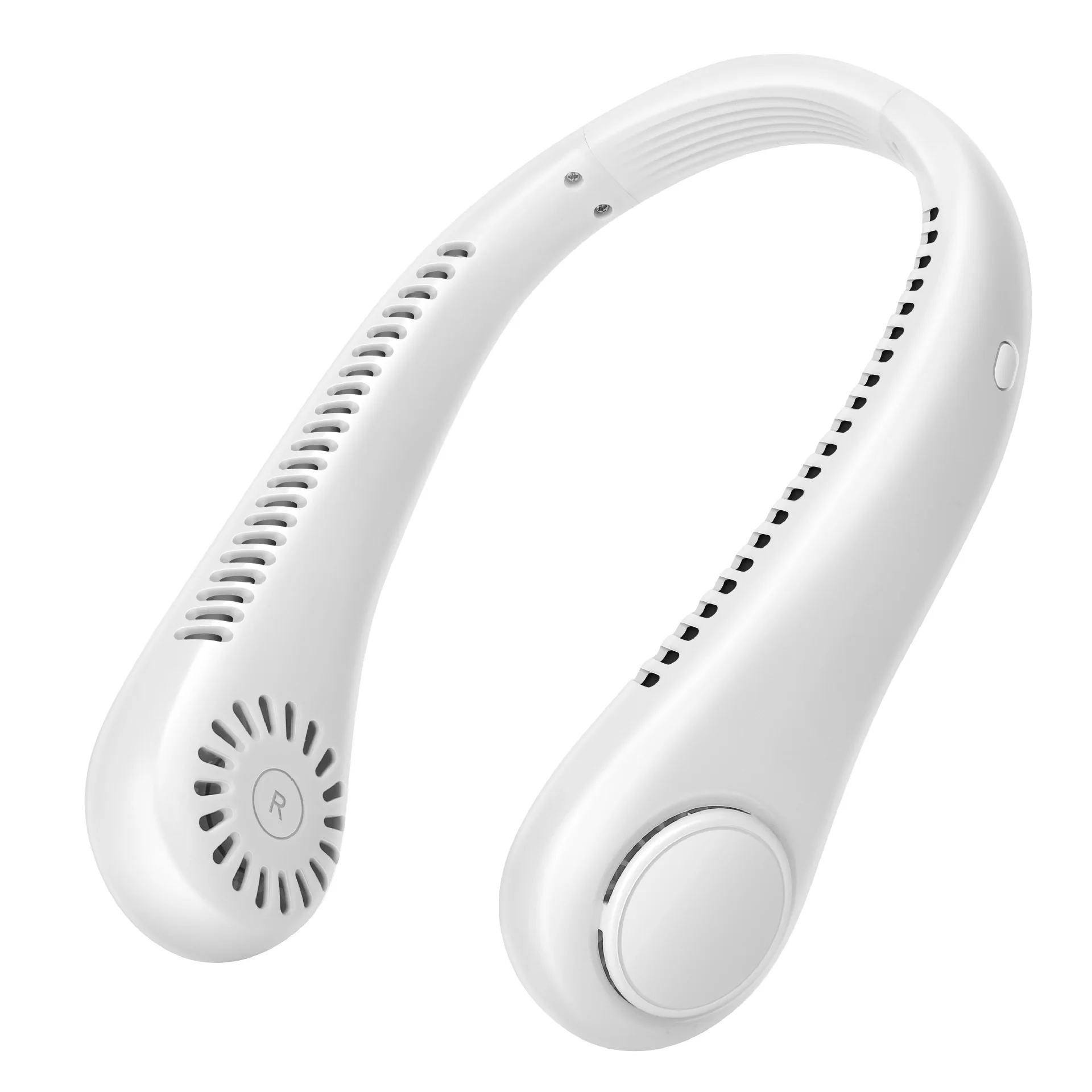 MAIMAI Neck Fan Blade Free Portable Outdoor Hands-free Rechargeable 2000mAh Battery for Both Male and Female Use