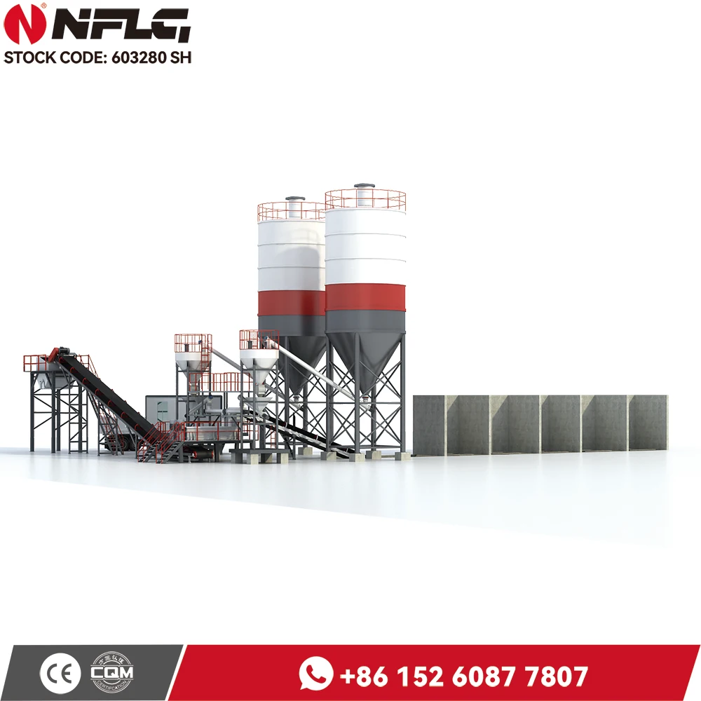 700t/h capacity stabilized soil cement mixing machine plant on sale