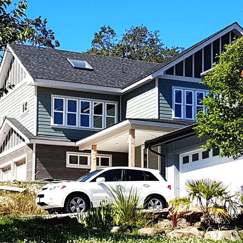 Quacent роскошный сборный дом сборные конструкционные изолированные панели современный небольшой домашняя вилла