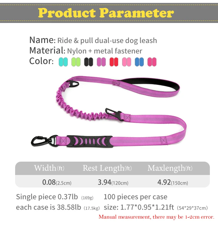 Hot Sell Retractable Safe Comfortable Car Safety Seat Leash Buckle Dog Belt Lead