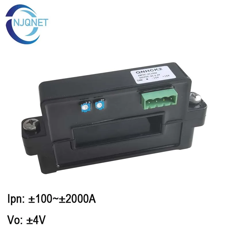 QNHCK12 600A/4v 800A 1000A 1200A 1500A 2000A Vout 4V hall effect current sensor clamp Split Core Current transformers Transducer