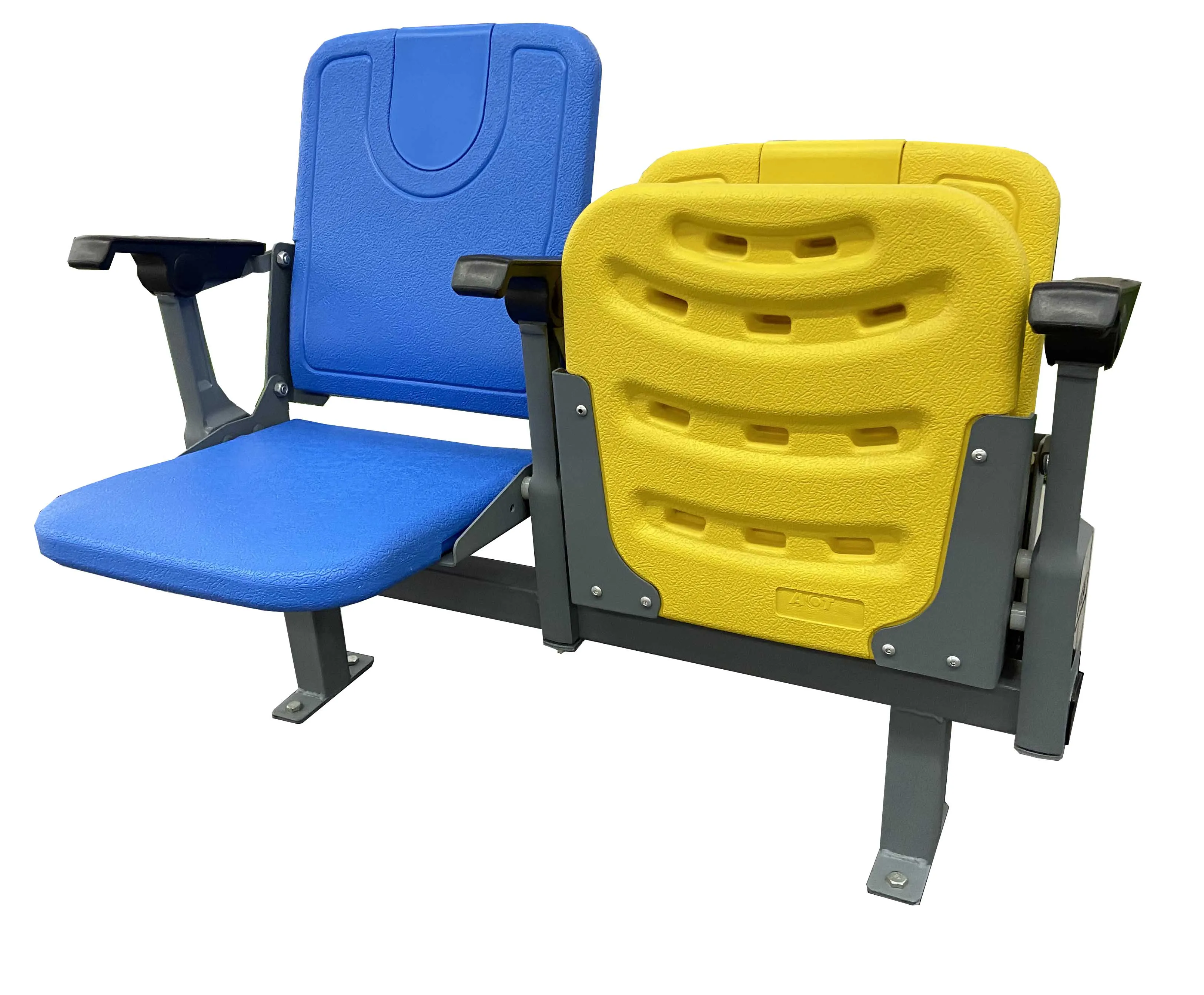 HDPE Blown Moulded Stadium Seats VIP Seats High Backrest Outdoor Leisure Seats