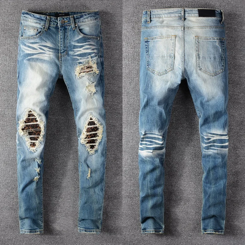 
Factory outlet pants jeans men stock dropshipping top quality blue jeans for man 