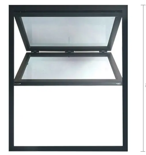 Hot sales double glazed dust-proof large folding windows for sale foldable balcony window