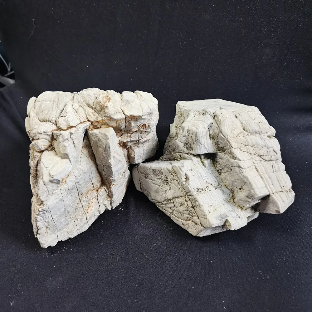 Aquarium decorated stones Turtle stone white fish tank stone