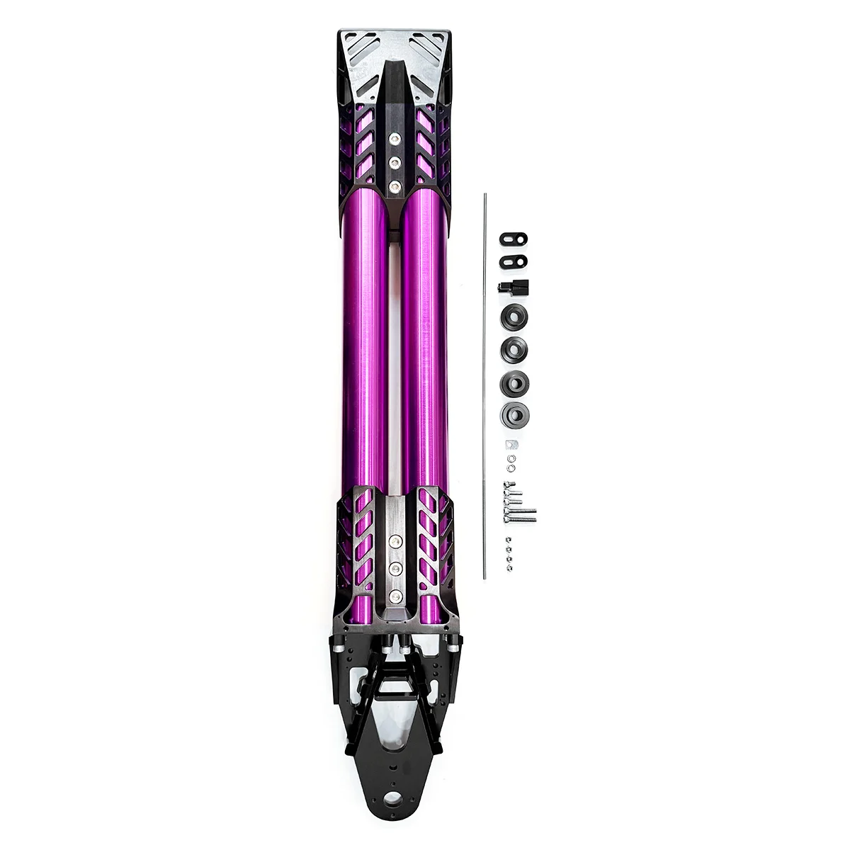 Purple Carbon Handlepole Custom CNC Aluminum Super Light Jet Ski Handle Pole Assembly Parts Ready to Ship
