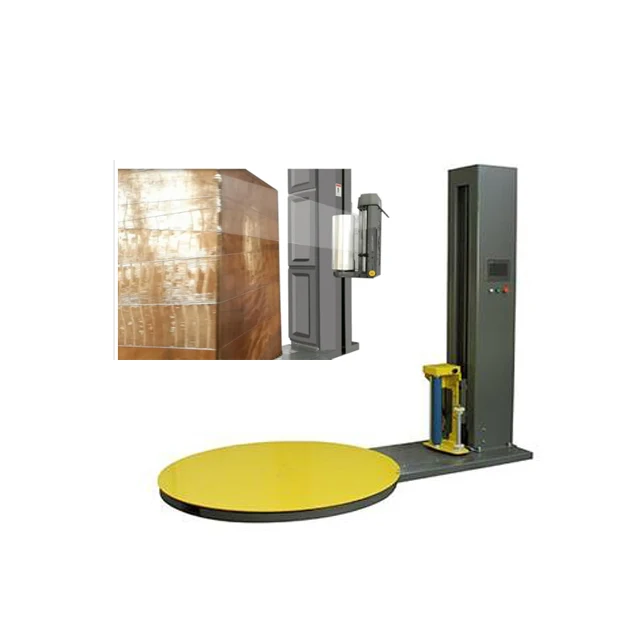 Pallet /Skid Turntable Stretch Film Wrapper Packaging /Packing / Shrink Wrap/ Wrapping Machine with Scale