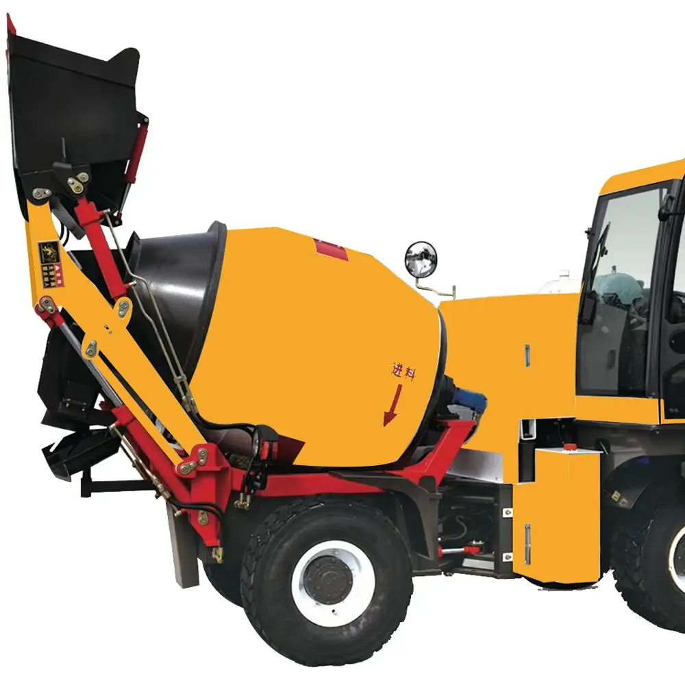 
China Famous Topmac Brand mobile self-loading mixer 