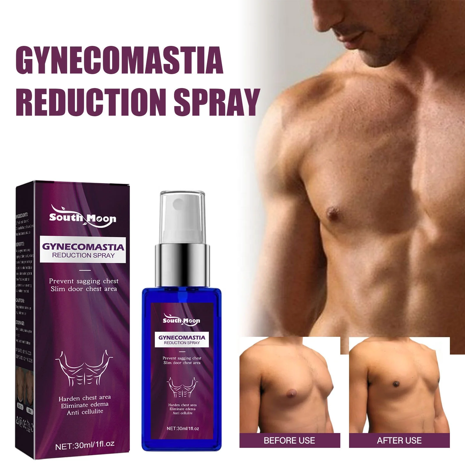 Organic Tightening Cream Breast Slimming Cream Reduction Treat Gynecomastia cream