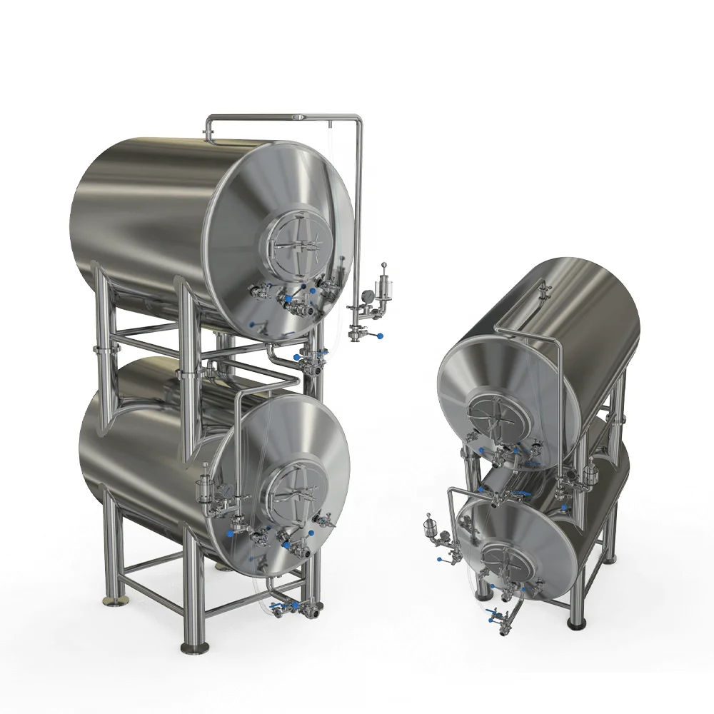 Horizontal brite beer tank 500l 5HL storage serving tank for beer brewing machine brewery
