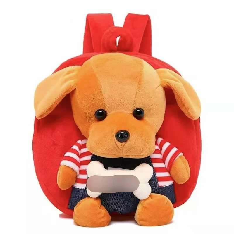 Girls School Student Girls Kids Bookbags Schoolbags Book Cartoon Animal Plush School Bags Backpack Cartoon Plush Doll Backpacks