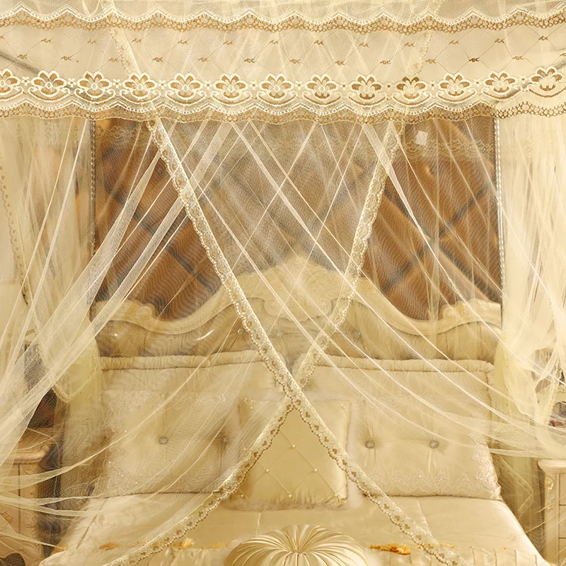 2019 new upgrade european luxury 100%polyester anti mosquito mosquito net