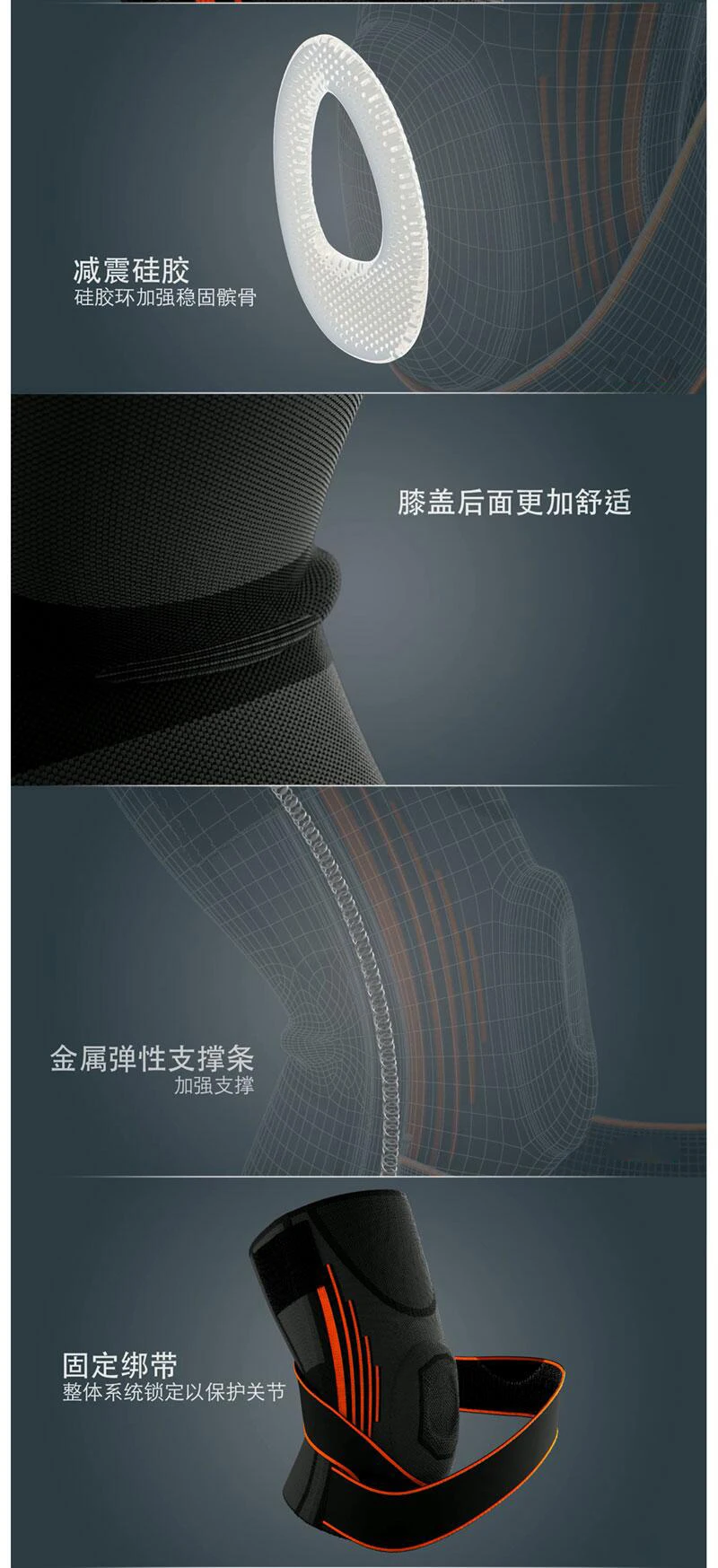 Knee Brace Support for Arthritis Knee Brace Support for Arthritis Sports Exercise Compression Knee Sleeve