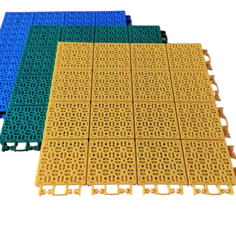 Playground Suspended Mat Floor Panels Basketball Court Badminton Plastic Kepao Suspended Floor Outdoor Sports Court Sports Field