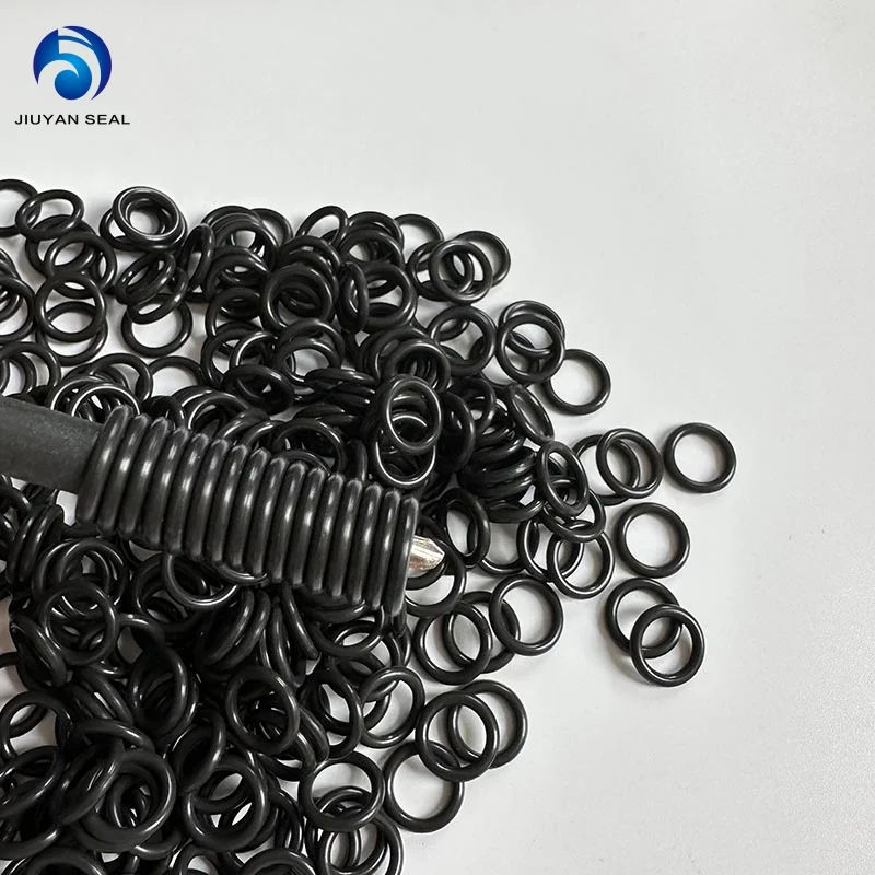 China Factory Rubber ORing Seal NBR FKM EPDM Silicon Nitrile Silicone Rubber FFKM O Ring Rubber Seal