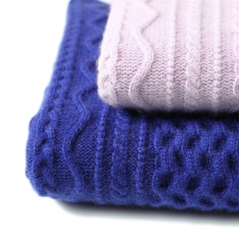 Custom Cheap Cable Knit Classic 100% Round-Neck Plain Warm Casual Cashmere Women Winter Jumpers Sweater