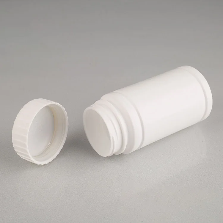 160ml wholesale can be customized food grade medicine bottle White plastic pill bottle Plastic capsule bottle