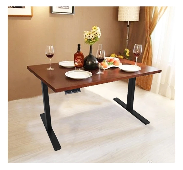 
All Ages Student Homework Office Single Motor Height Adjustable Sit Stand Electric Standing Desk 