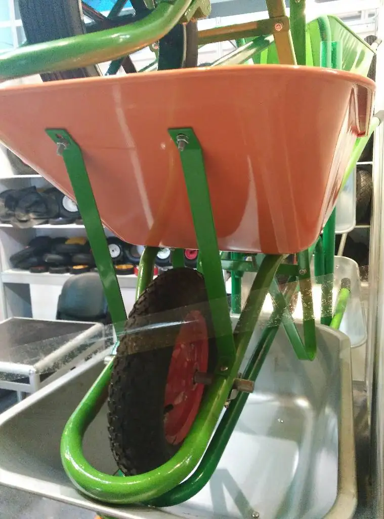 WB7708 тяжелые садовые строительные тачки с грузоподъемностью 180 кг 90 л 3,50-8 дюймов пневматическое колесо