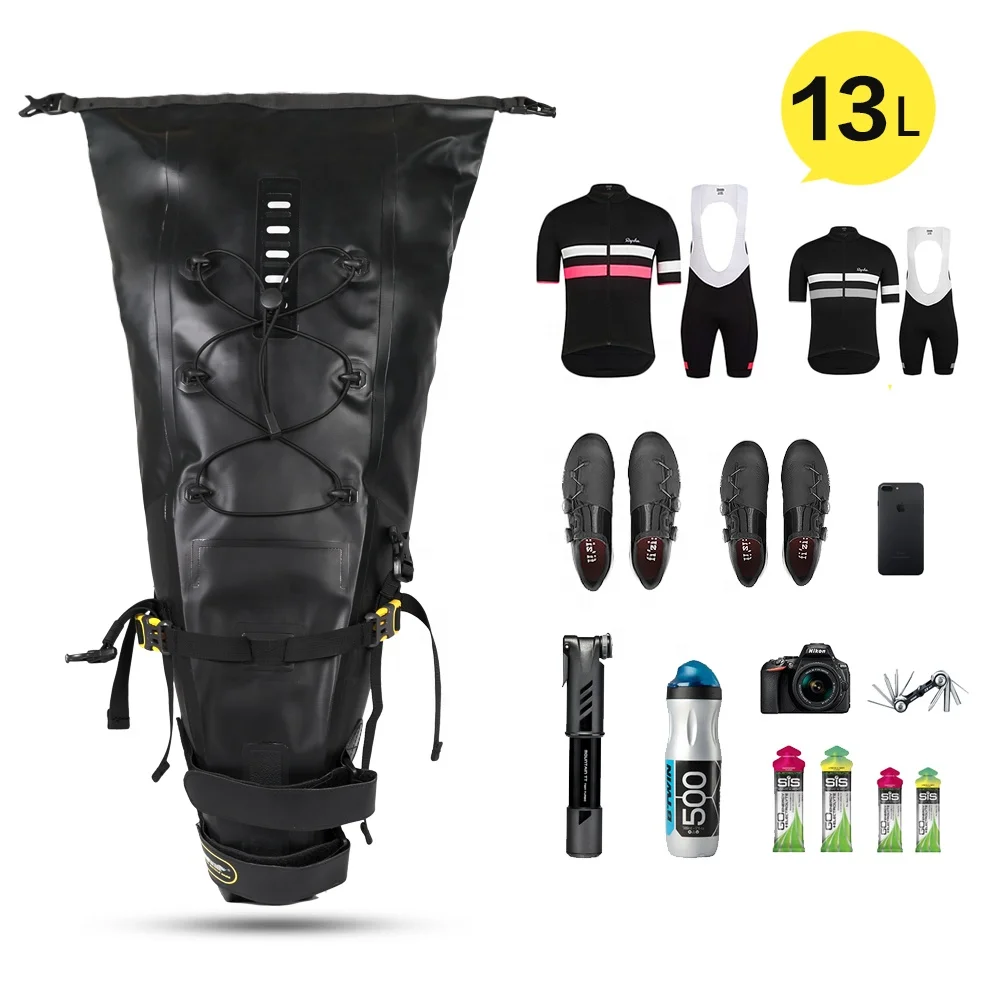 Rhinowalk 13L Waterproof MTB Bike bag bicycle saddle Cycling bag bike rear bag