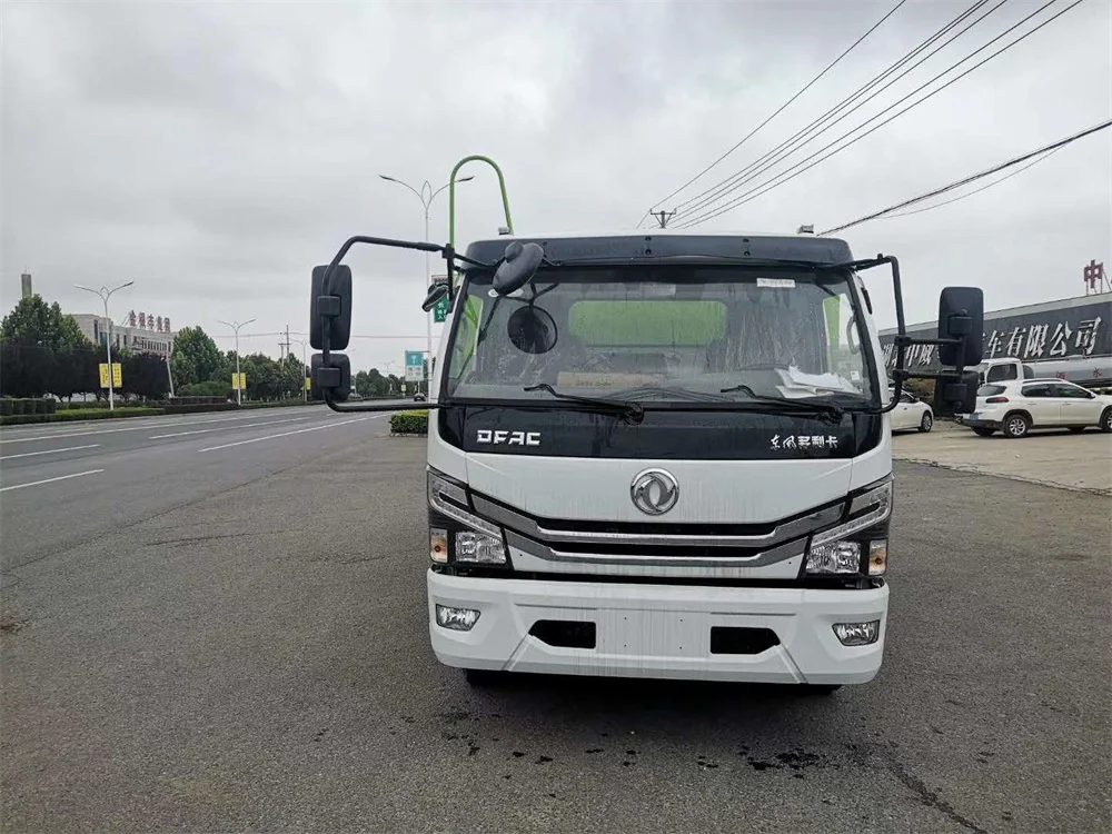 Chinese Combine 2500 liters Clean Water Tank and 5500 liters Waste Tank Septic Vacuum Trucks