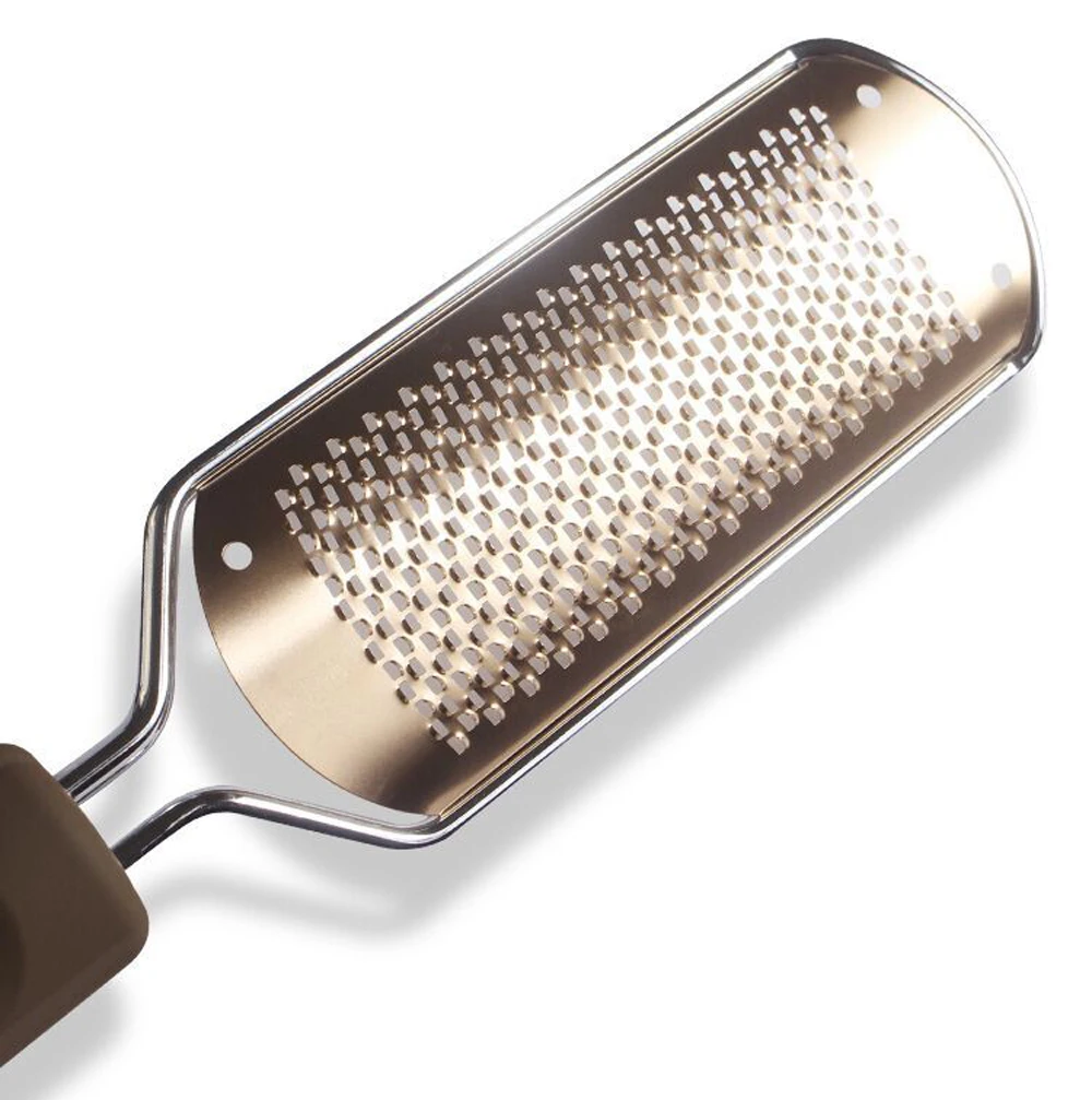 Stainless steel giant foot file salon home sole care tool for trimming dead skin calluses stainless steel foot grinder