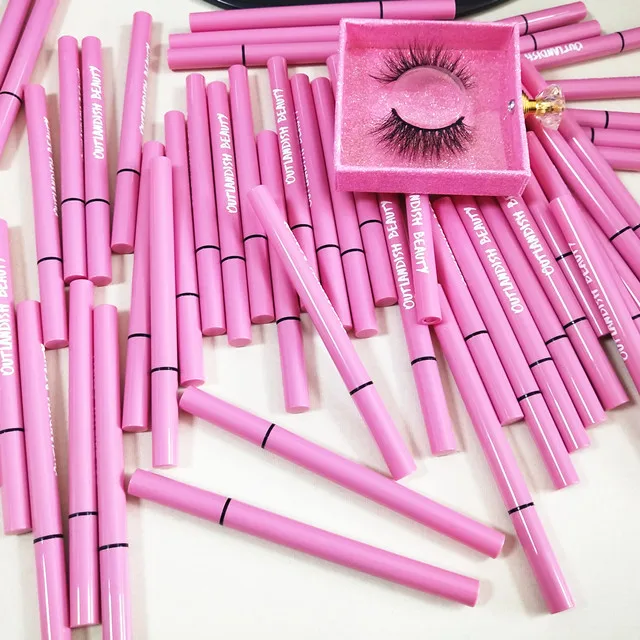 Новинка 2021 водостойкая жидкая подводка для глаз с индивидуальной маркировкой 2 в 1 гелевая карандаш