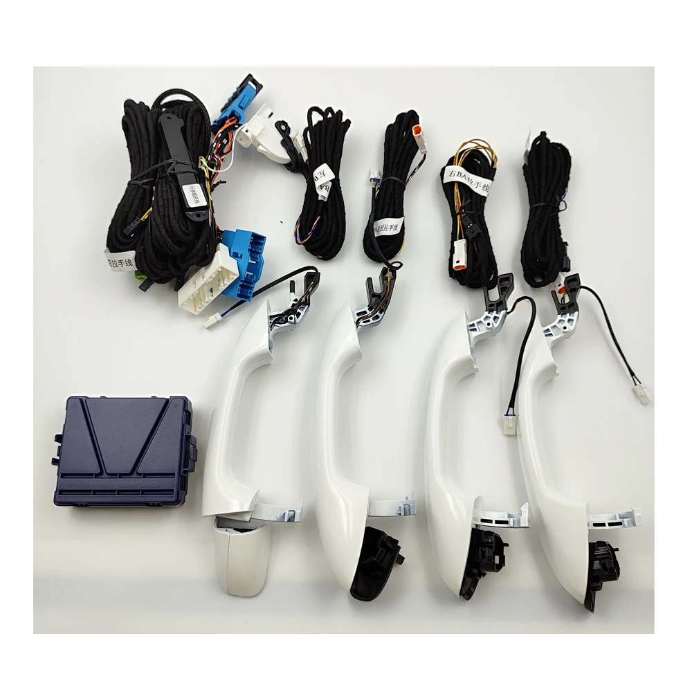 PKE Keyless Go Access Comfort Entry For Mercedes Benz 2021 A B GLE GLA GLB GLE GLS Unlock Lock 4 Handle No Need Coding Color 149