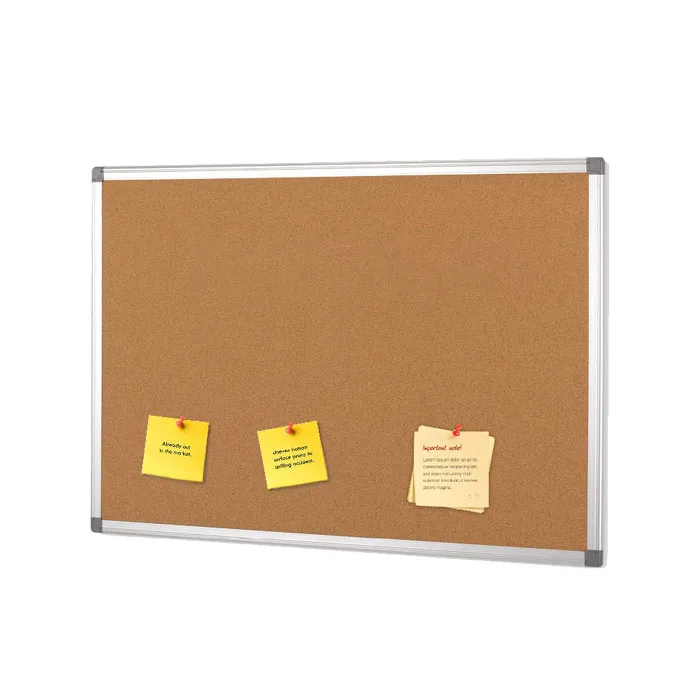 Support Customized Size Simple Assembly Pin Cork Board Sheets Bulletin Board