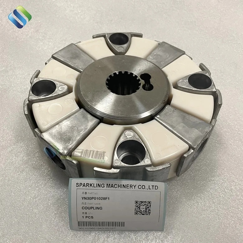 YN30P01028F1 COUPLING of SK200-8 SK210D-8 E235BSR Parts for Excavator