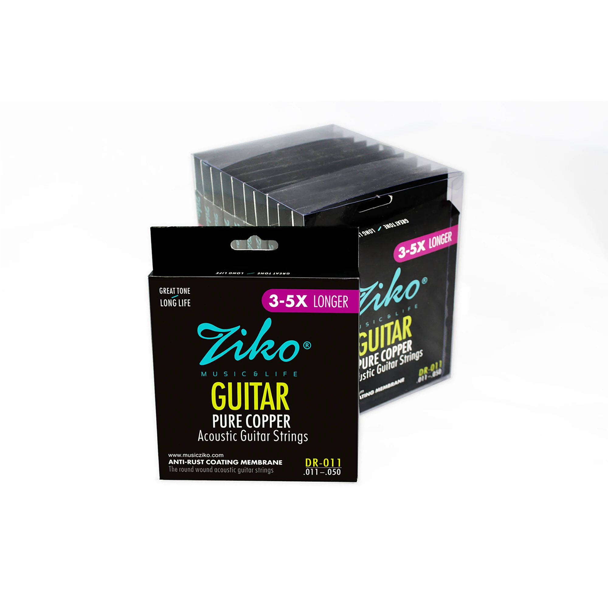 coating guitar strings kit de guitare