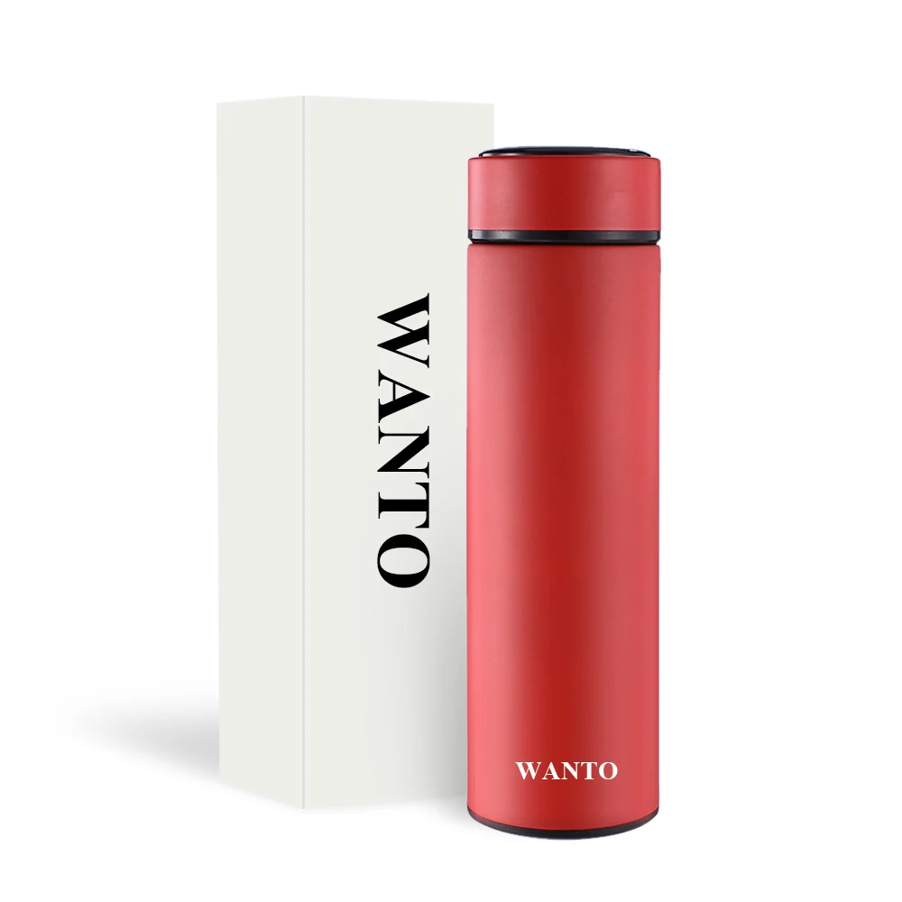 Wanto fashion 500 мл бутылка для воды с двойными стенками изолированная нержавеющая сталь оборудование розлива питьевой