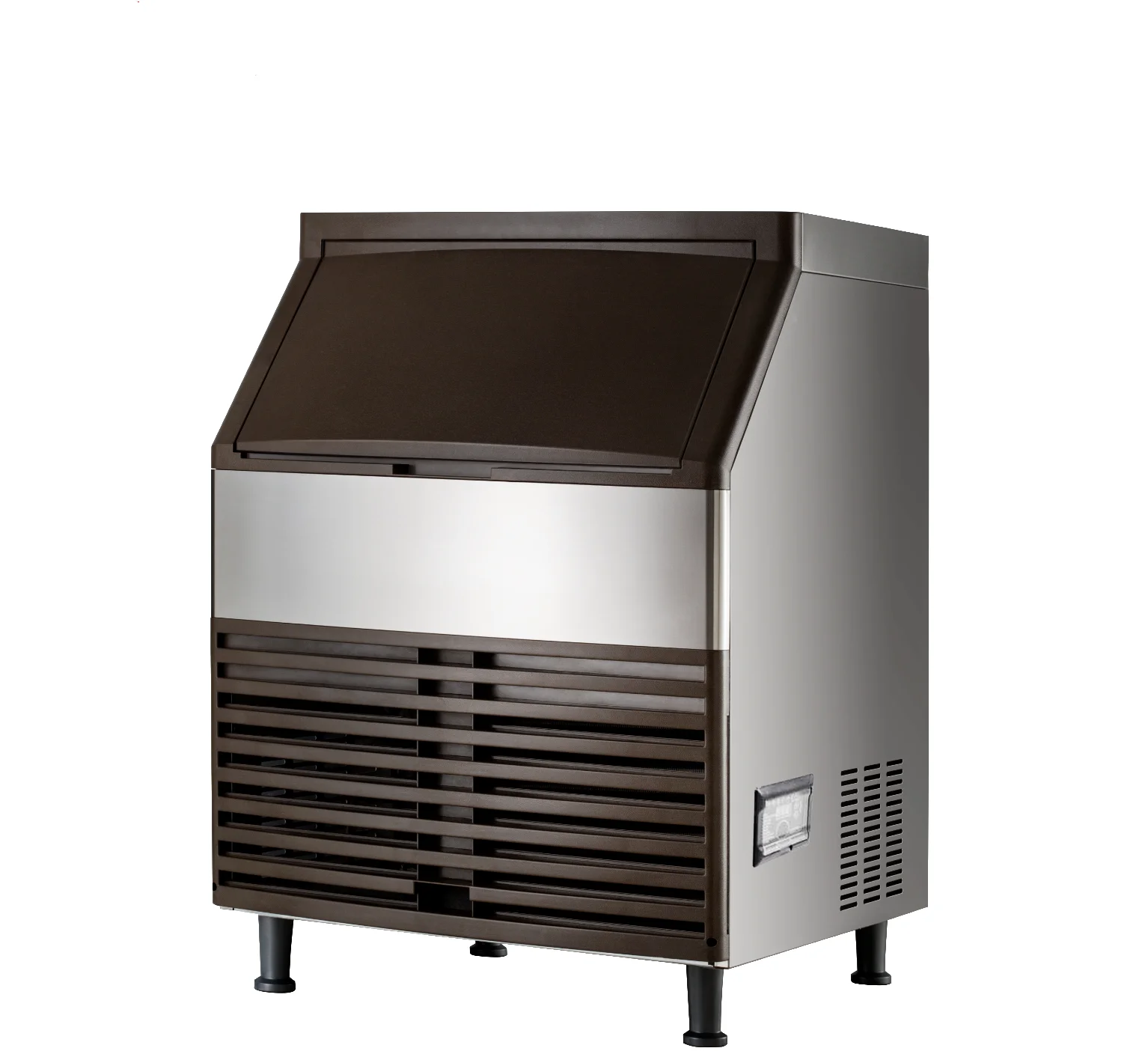 70 kg 155 lbs Cube ice maker ice making machine storage bin